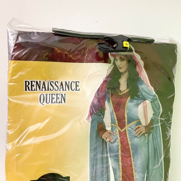 Rennaissance Queen Halloween Costume Adult Size Small 2 -4 - Picture 3 of 8